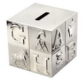 Silver Plated Nursery Block Bank